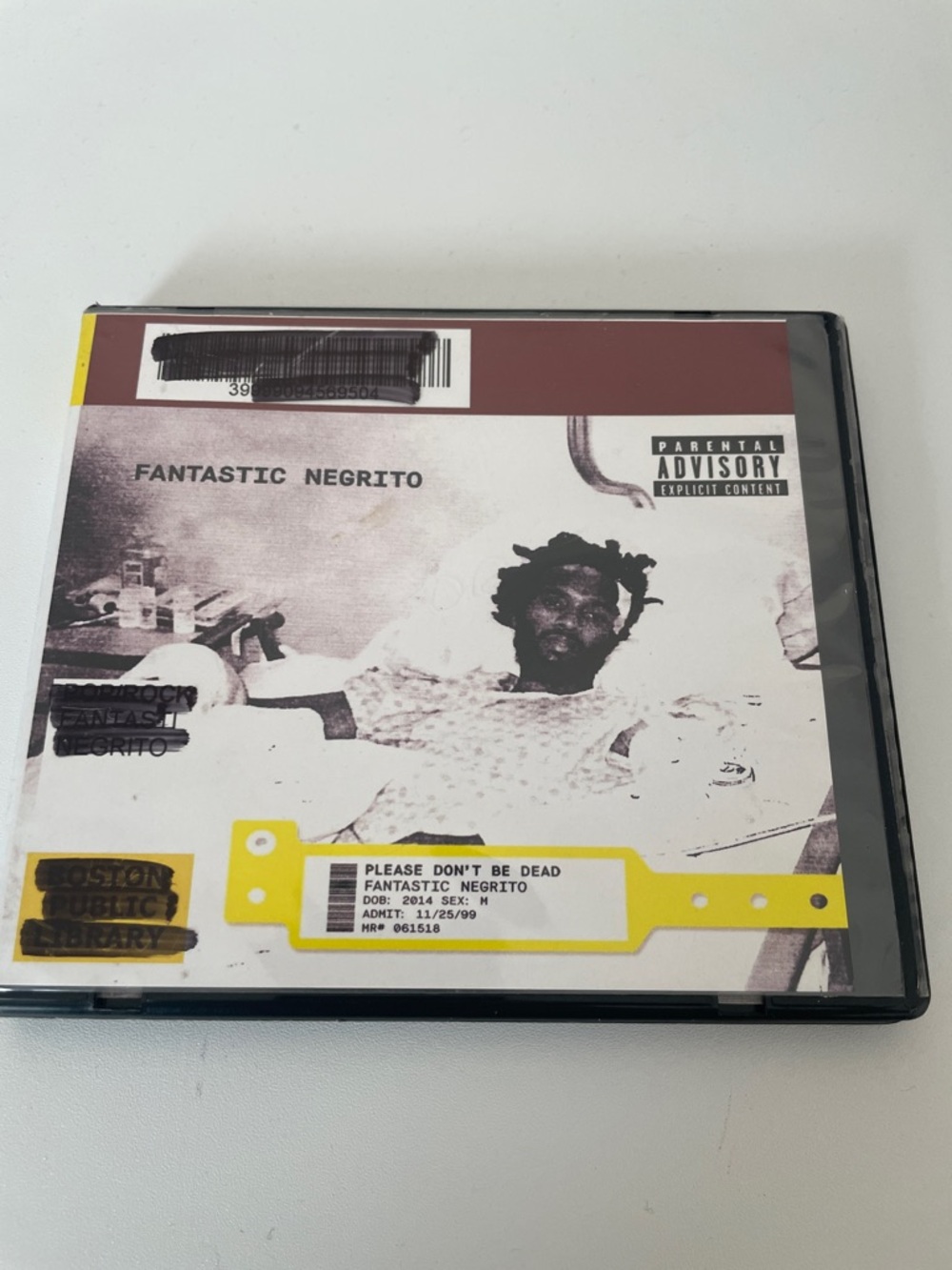 — Please Don't Be Dead (Black & Yellow CD)